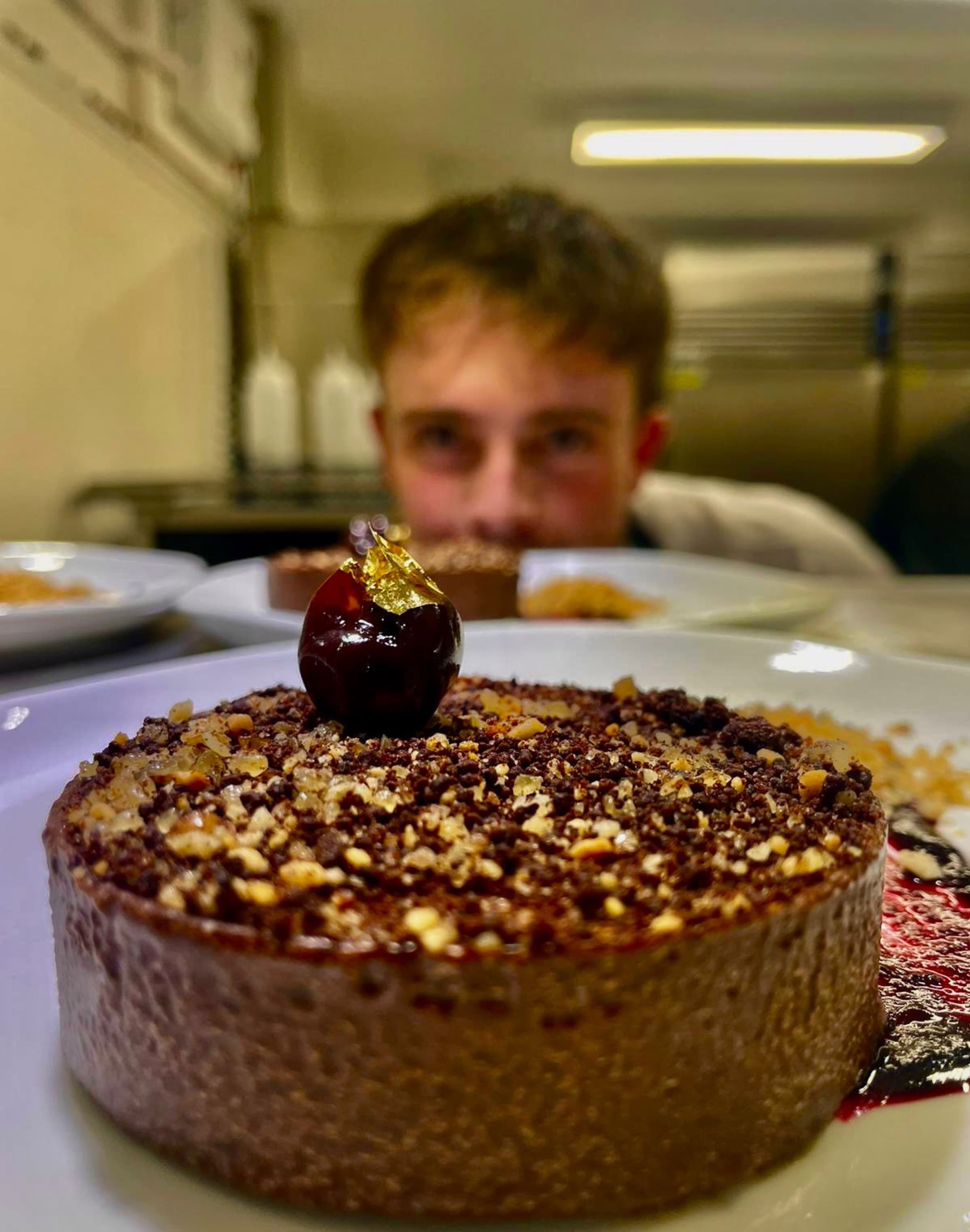 The Baker — toffee apple · grin